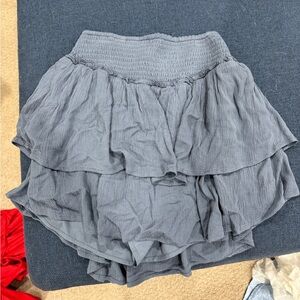 Hollister Smocked Mini Skirt